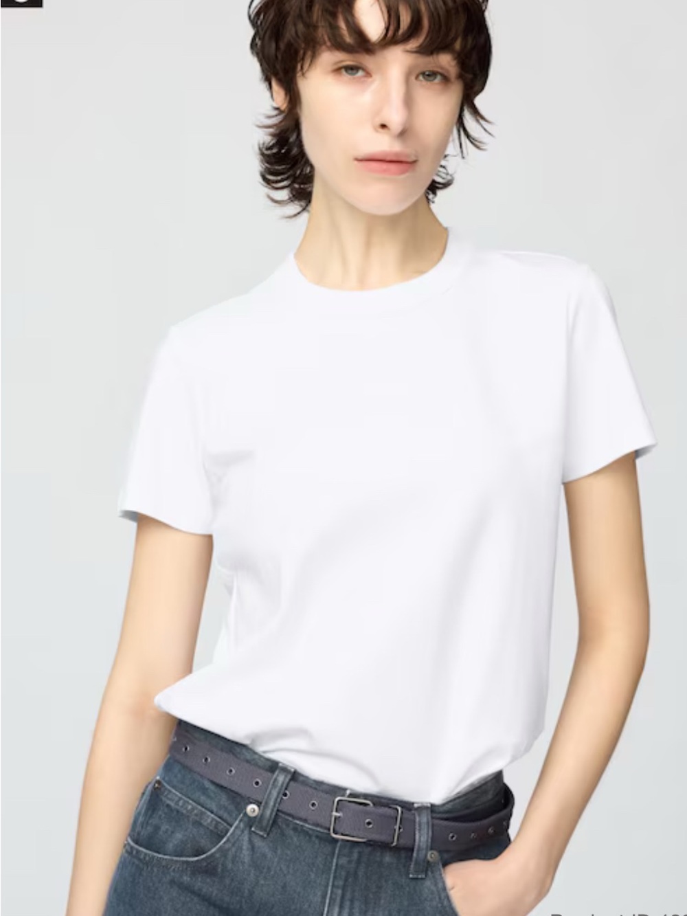 Bundle of Uniqlo Short Sleeve Crew Neck Tee - Blue & White - Picture 5 of 6